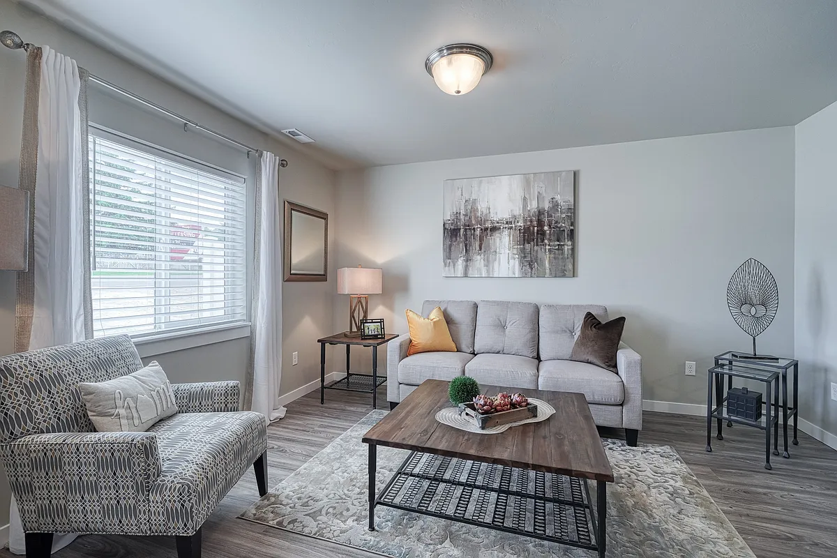 Living Room - Valencia Park Townhomes