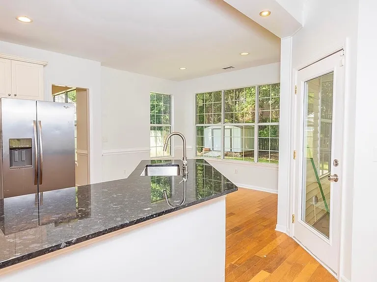 Kitchen facing breakfast nook