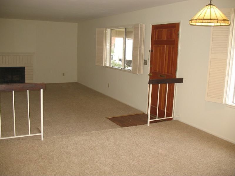 Living room and entry