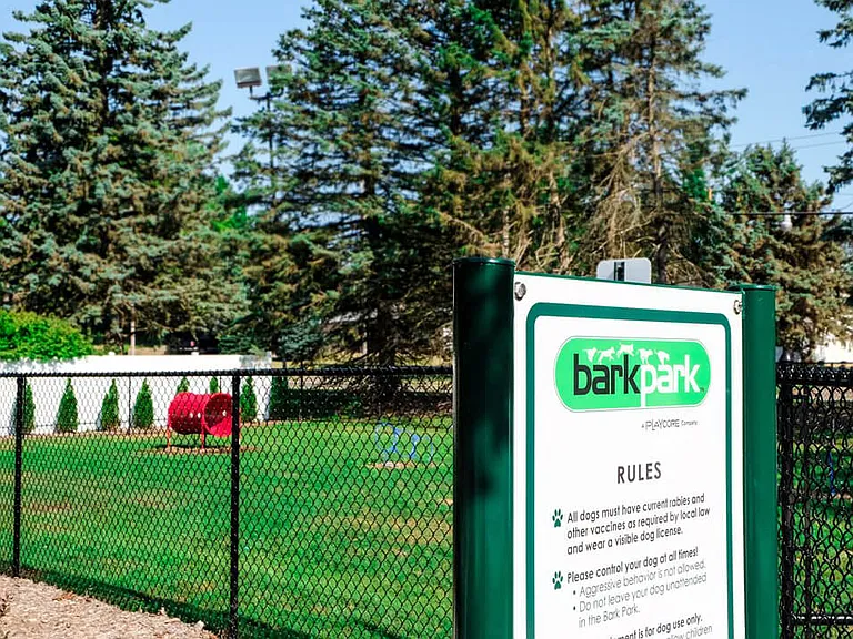 Enclosed Dog Park