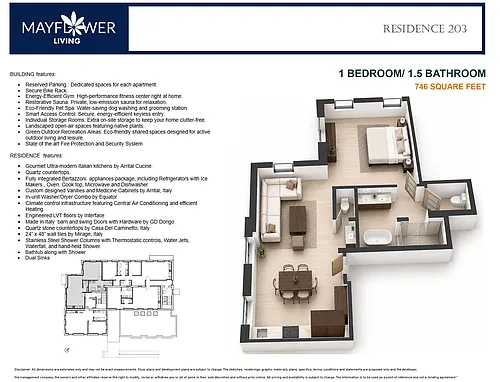 Floor plan Floorplan 203