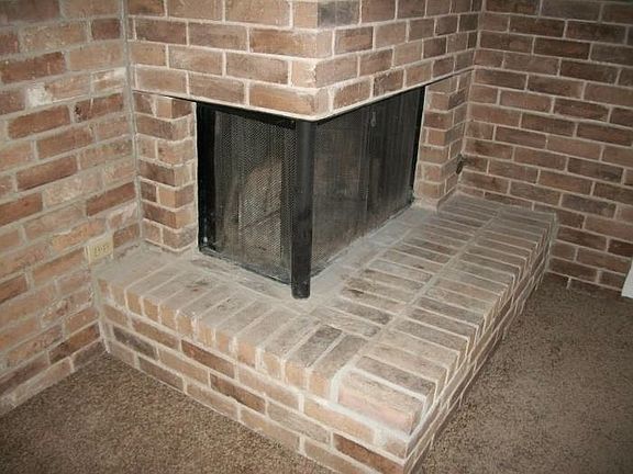 Corner Fireplace