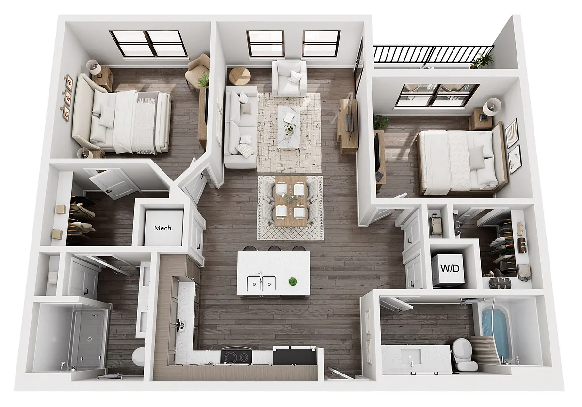 Floor plan B1