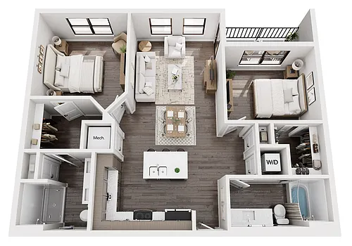 Floor plan B1