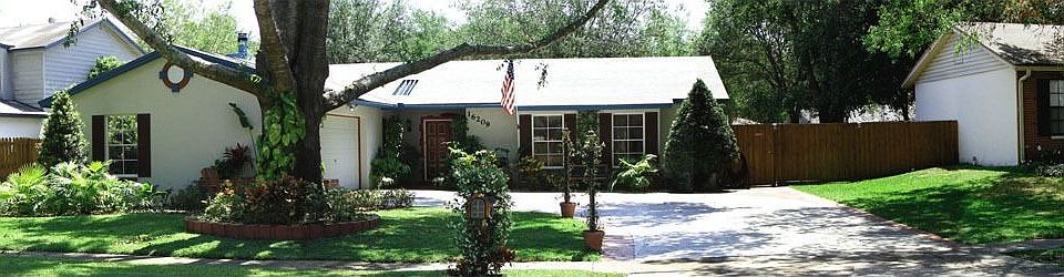 Front of the house