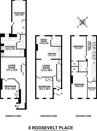 2nd image of 8 Roosevelt Pl #1-B
