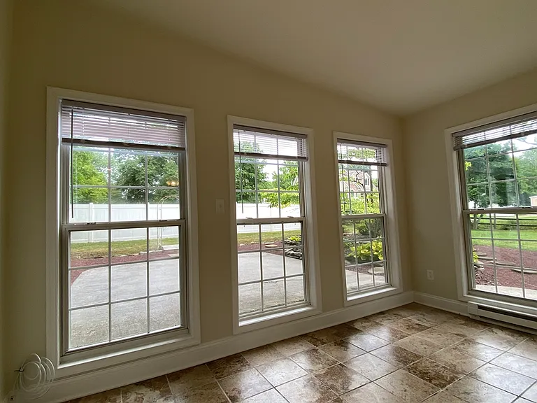 View of Backyard from Sunroom