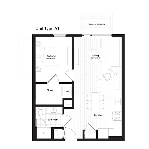 Floor plan A1