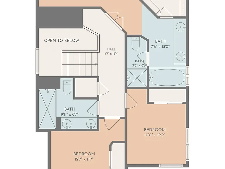 Visualize the flow of this home with a clear, comprehensive floor plan highlighting room dimensions