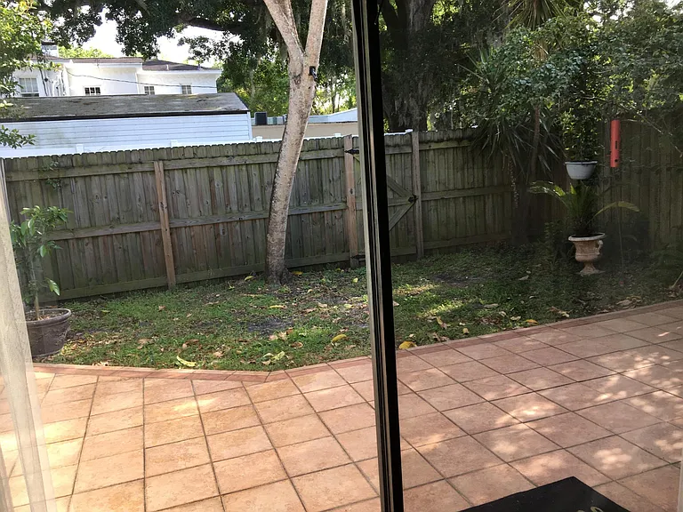 Backyard from Living room
