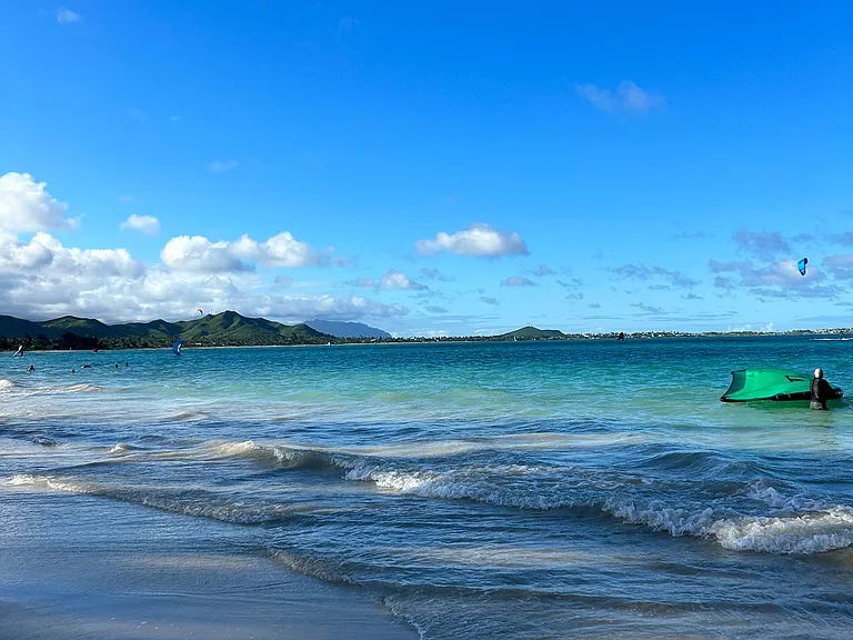 Kailua Beach located approximately 5 minutes drive away