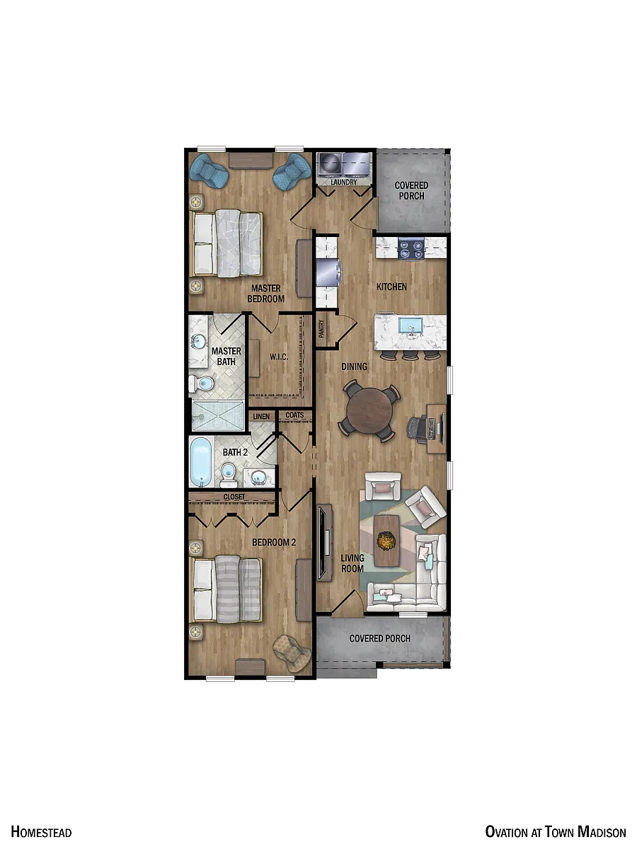 Floor plan Homestead