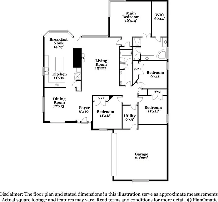 4 bed, 2.0 bath, 2138 sqft, $2,135 — Photo 2
