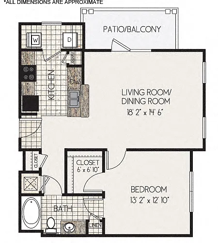 Floor plan A2 Floorplan