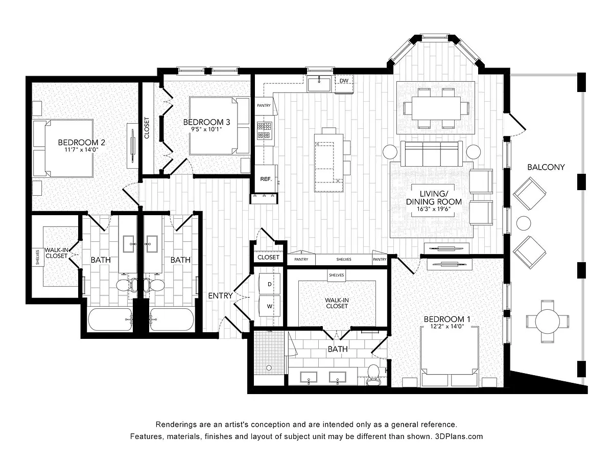 Floor plan C4