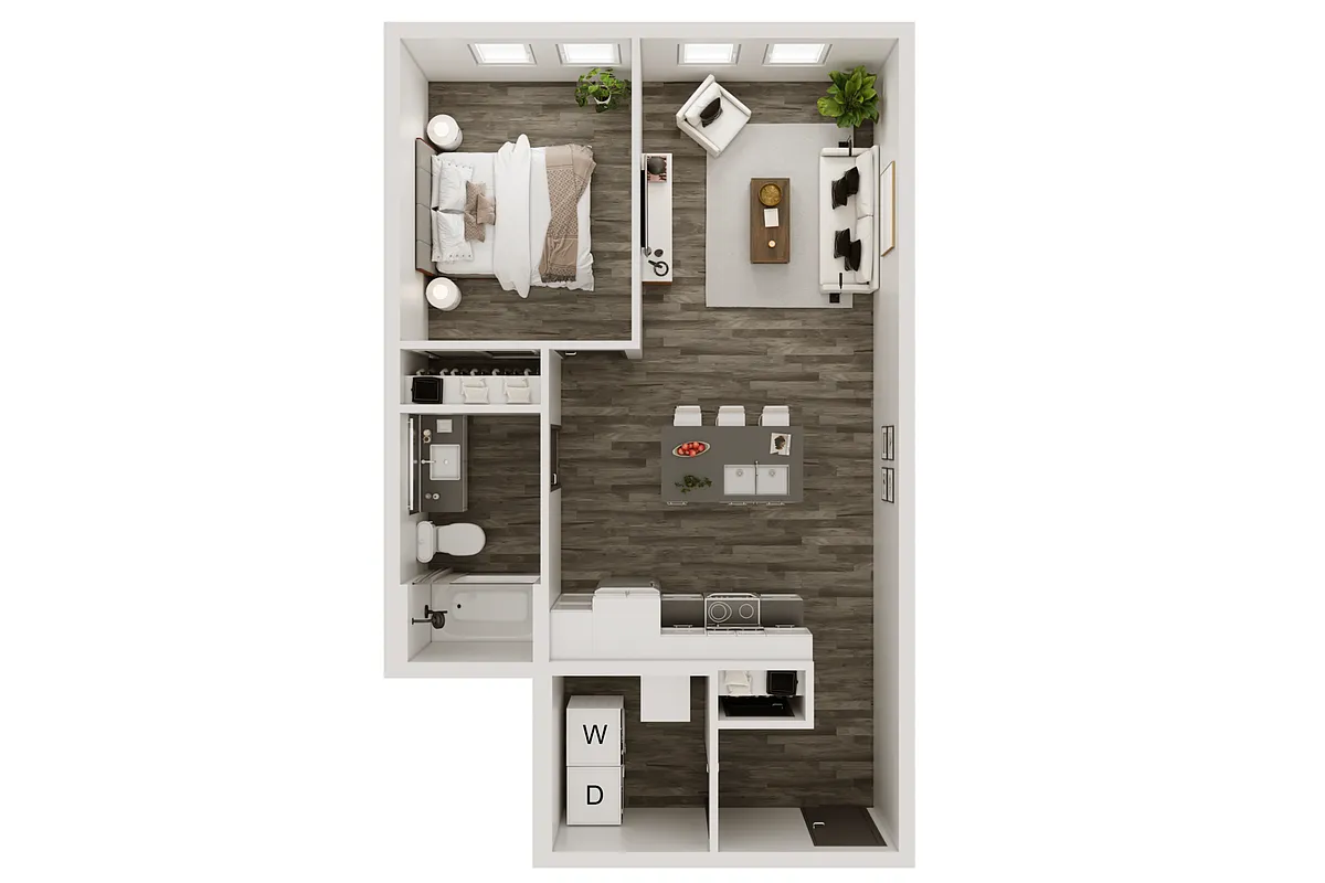 Floor plan A13