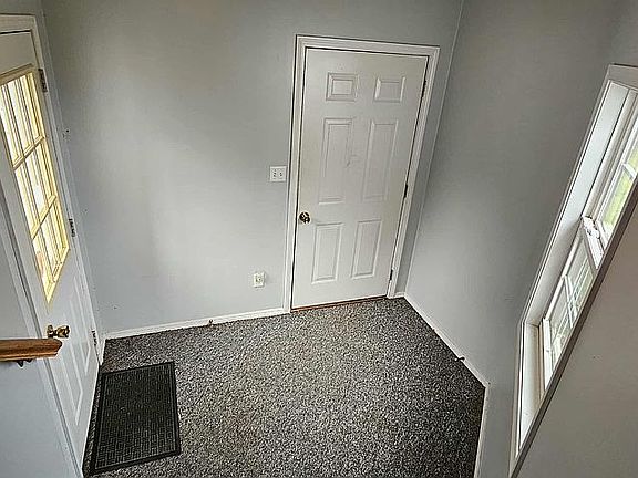 Entry to house or garage.