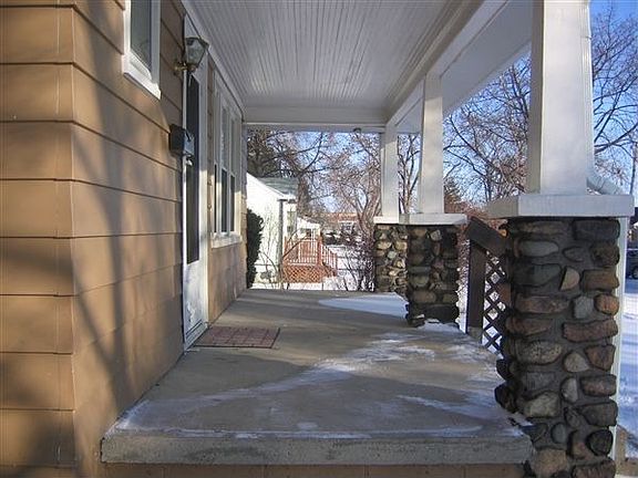 Large porch for outdoor living