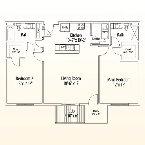 Floor plan Abrv