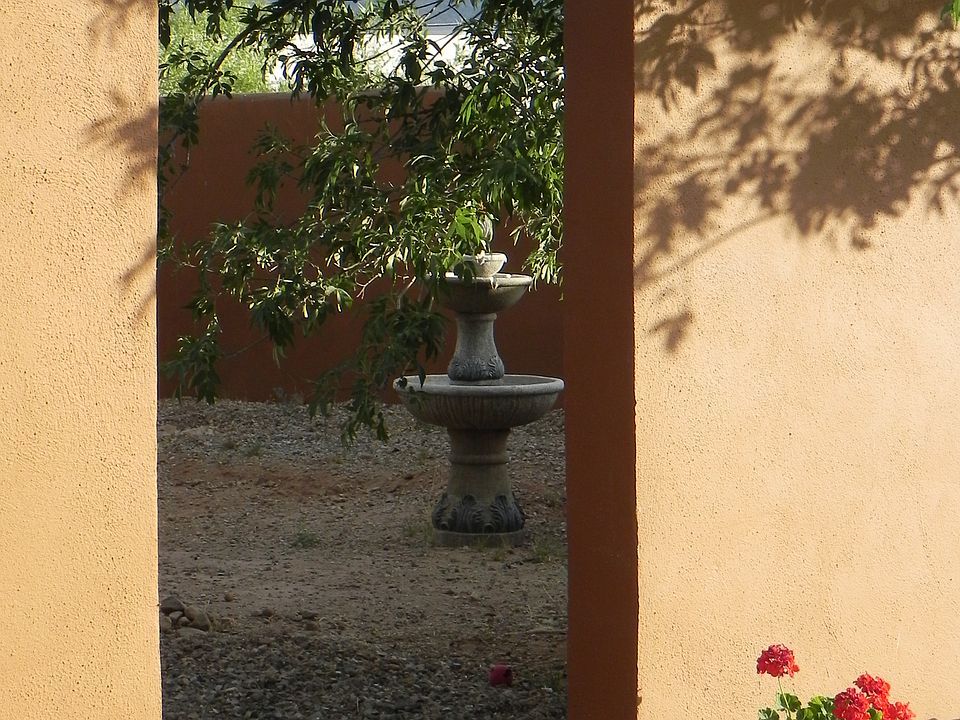 Entrance-private courtyard.