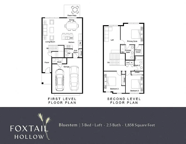 Floor plan Bluestem
