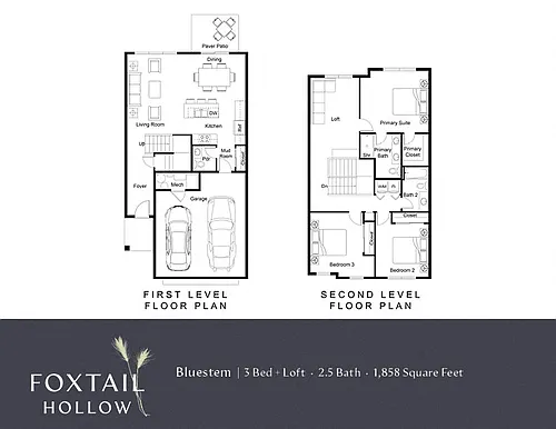 Floor plan Bluestem