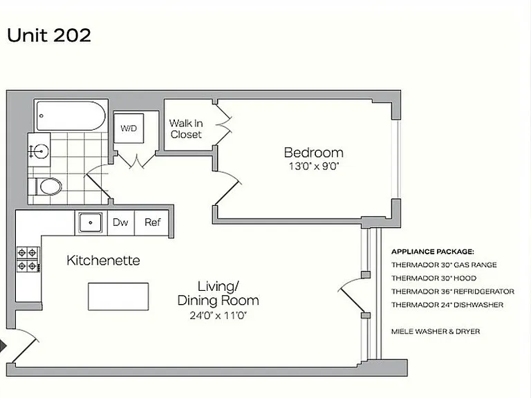350 W 44th St #202 — Photo 2