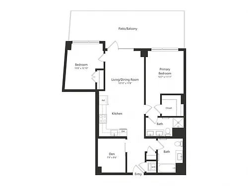 Floor plan B2D