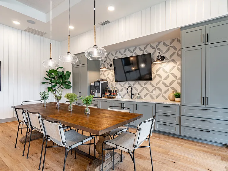 Resident Lounge with Coffee Bar
