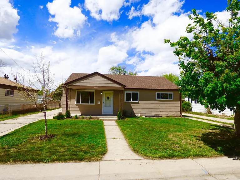 Front yard and view of home. Unit B that is for rent is the basement unit