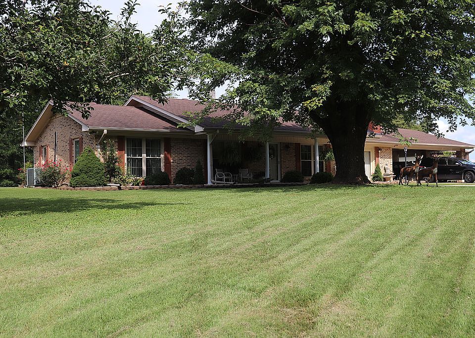 Large front yard