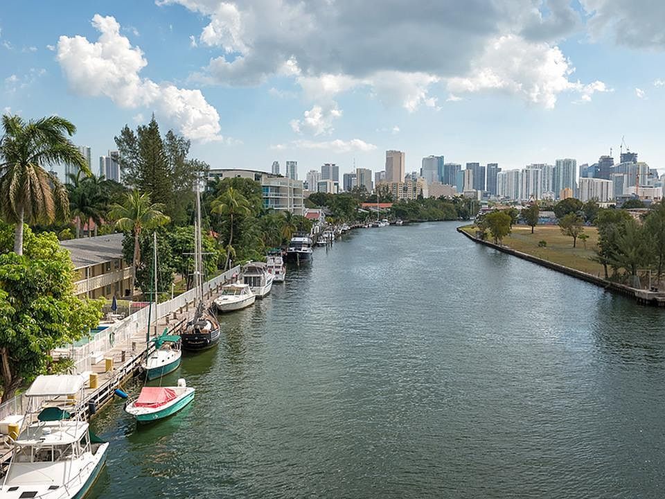 1 block from the Miami River