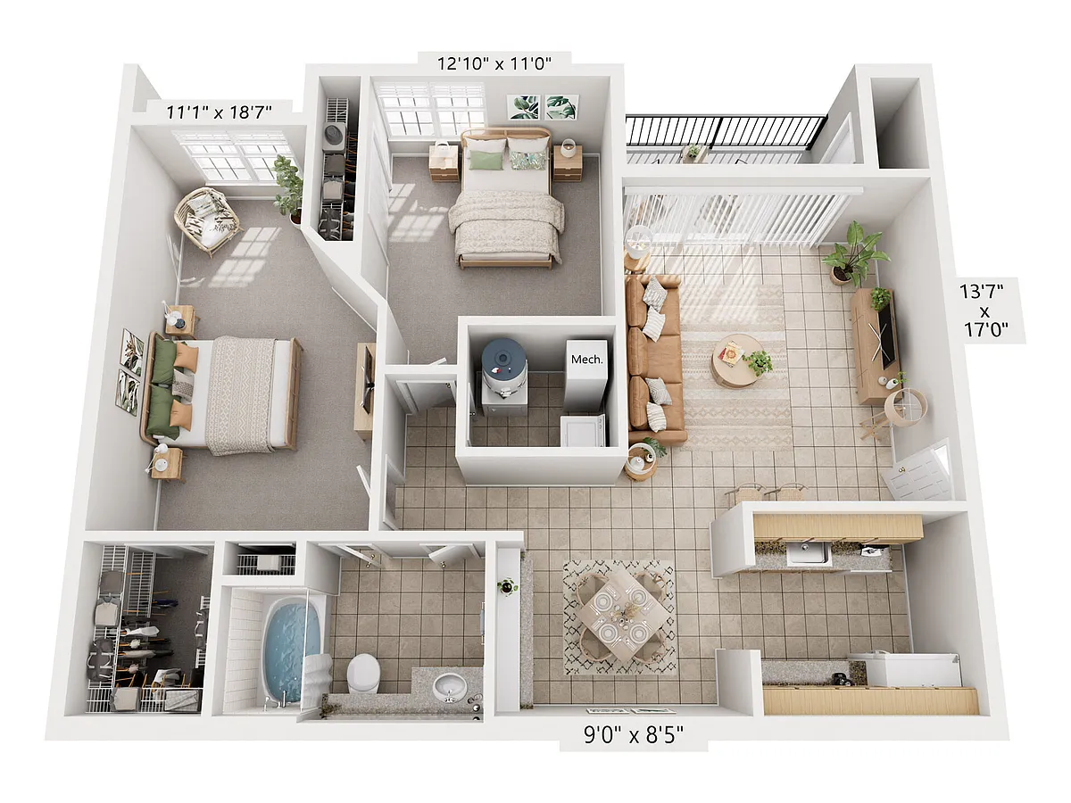 Floor plan The CoCo Plum