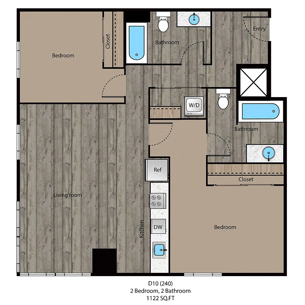 Floor plan Glisan