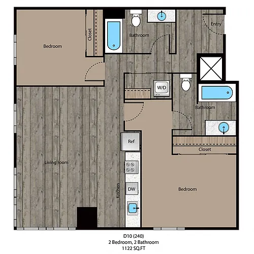 Floor plan Glisan