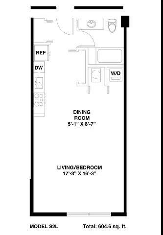 Floor plan Model S2L