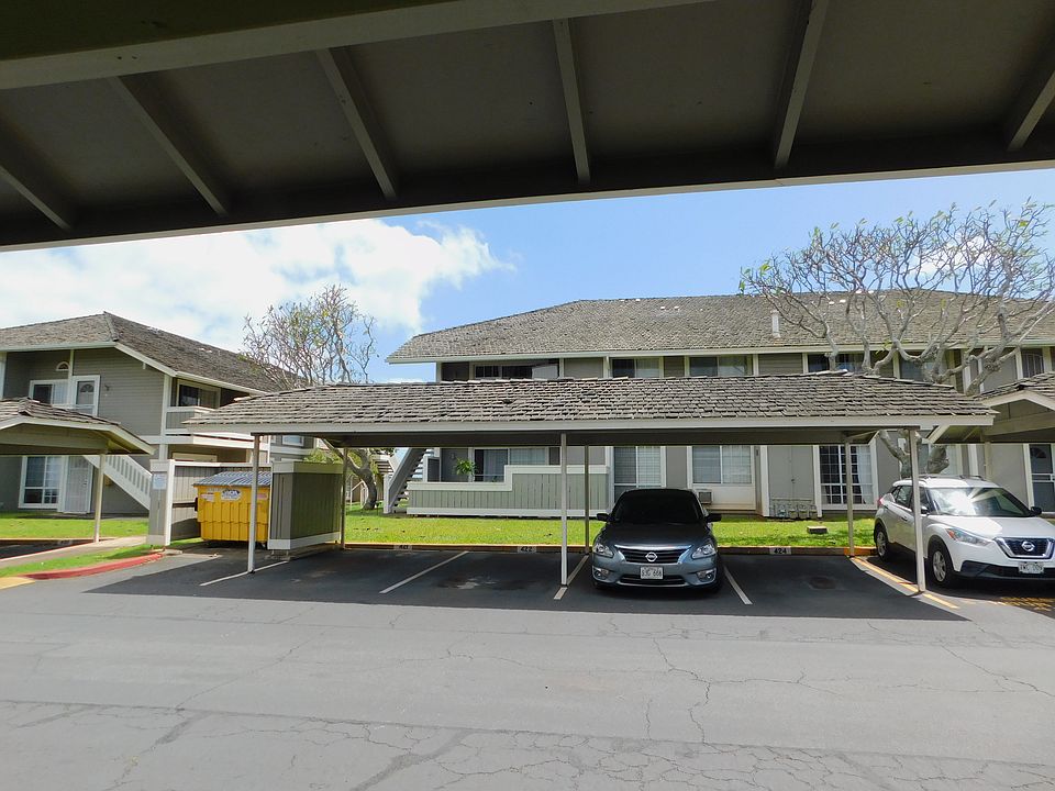 One assigned covered parking stall, steps from the rental unit.