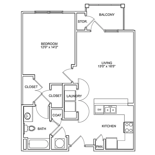 Floor plan Southwood II