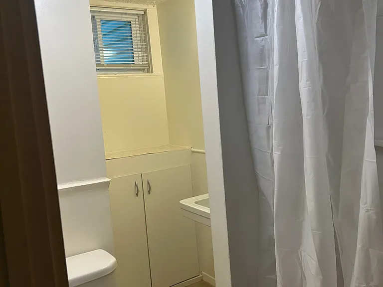 Bathroom looking in from hallway
