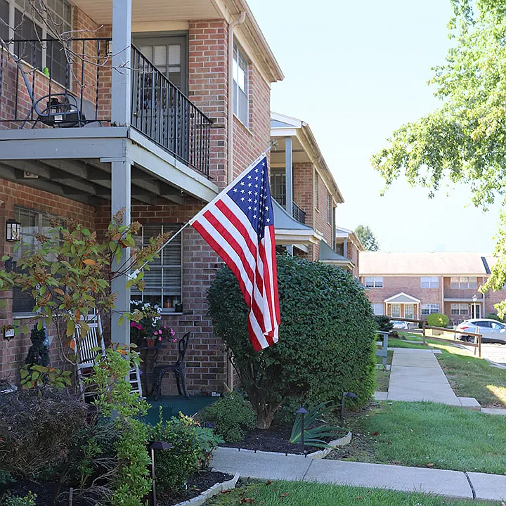 Private decks and patios