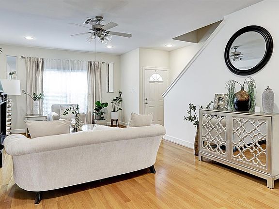 View of the front entry.