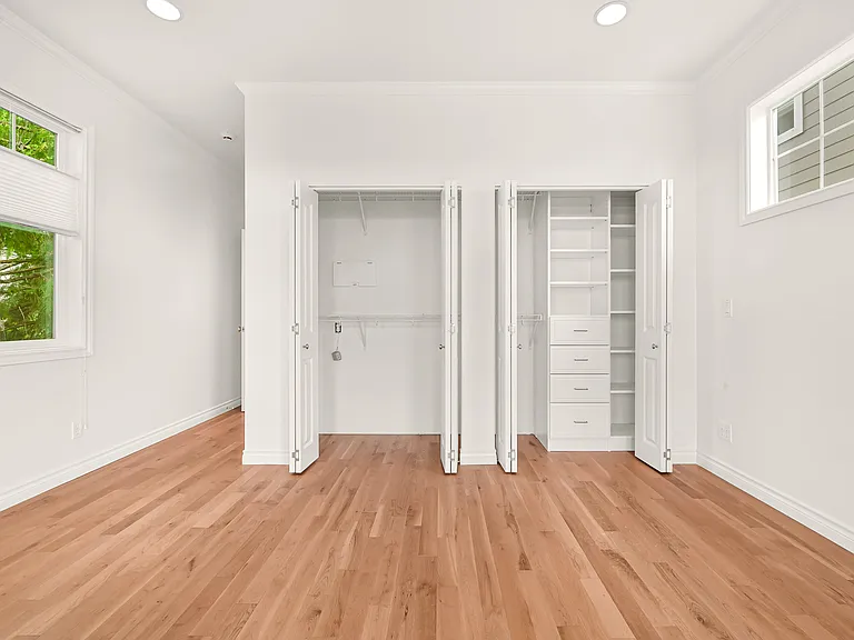 Master bedroom closet.