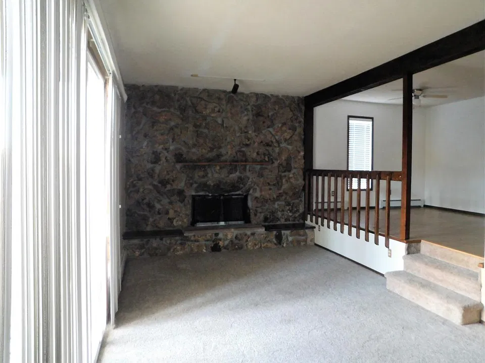 Living Room with Fireplace