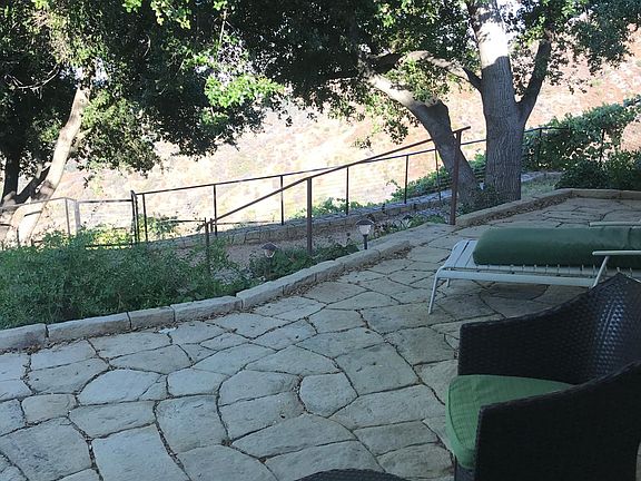 West-facing view from patio.