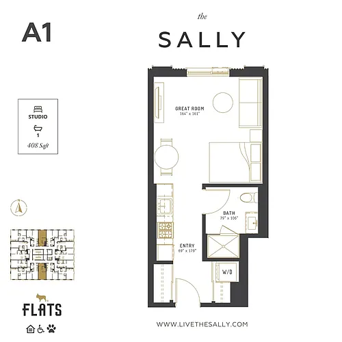 Floor plan A1