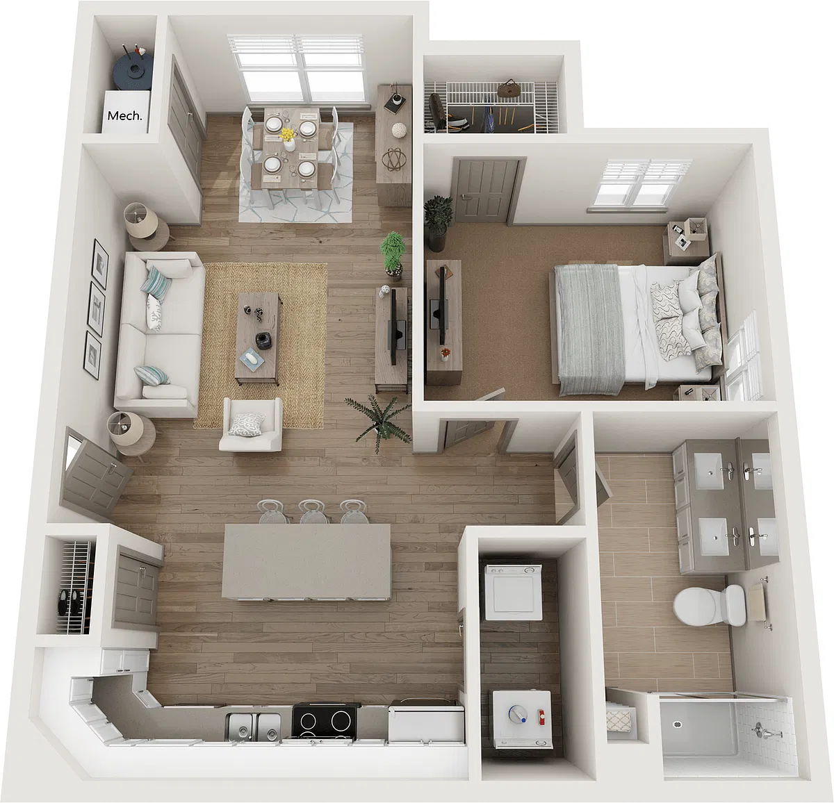 Floor plan A1 Den