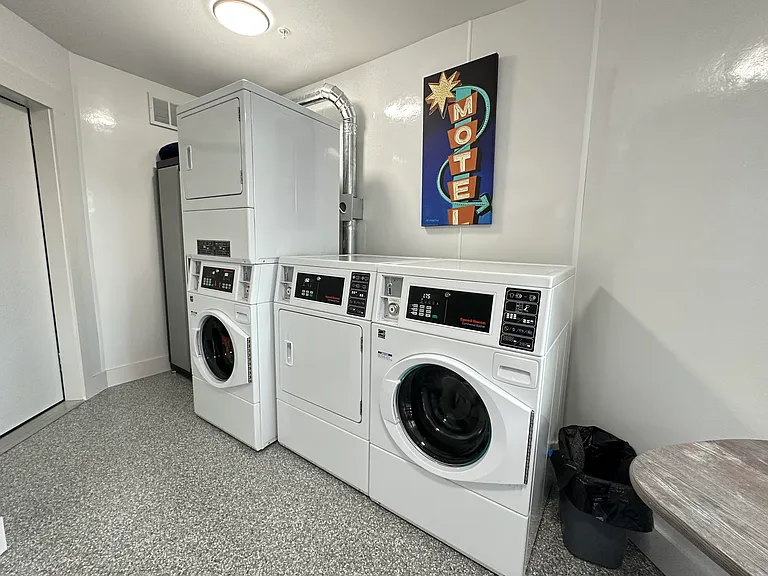 Laundry Room 
Coin Operated Washer/Dryer