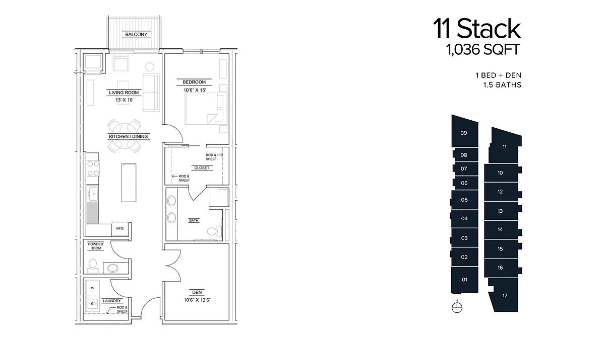 Floor plan 1A