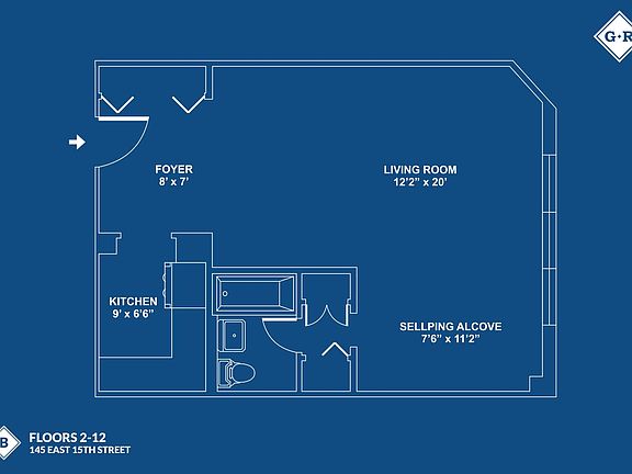 2nd image of 145 E 15th St APT 10B