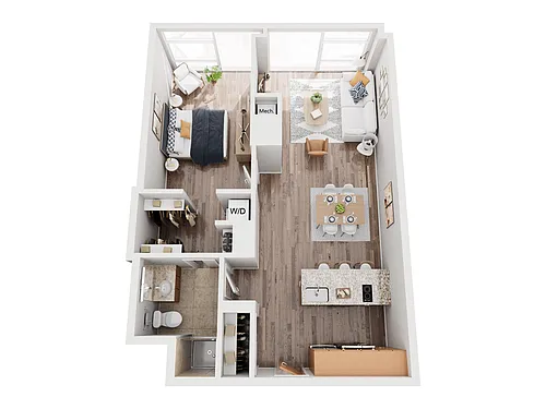 Floor plan B1